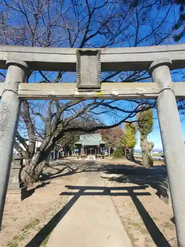 赤城神社の鳥居