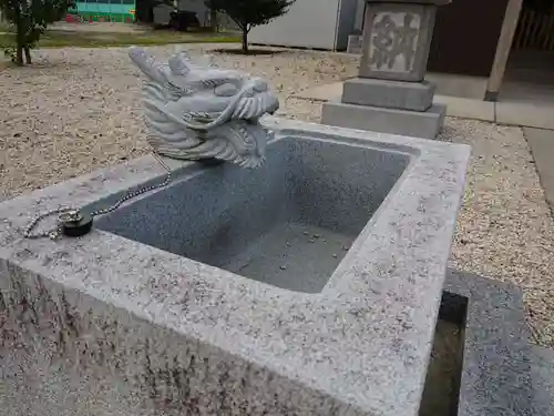 開豊神社の手水舎