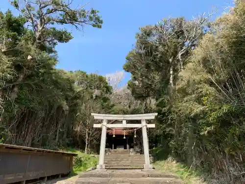 御嶽神社の鳥居