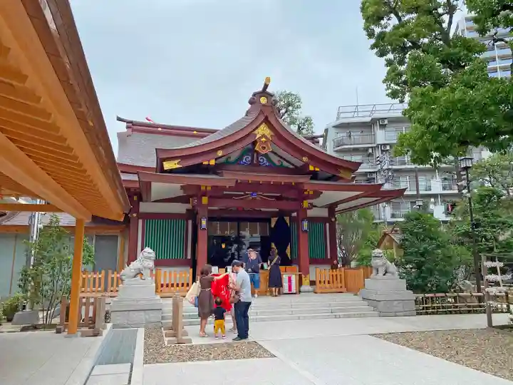 蒲田八幡神社の本殿・本堂