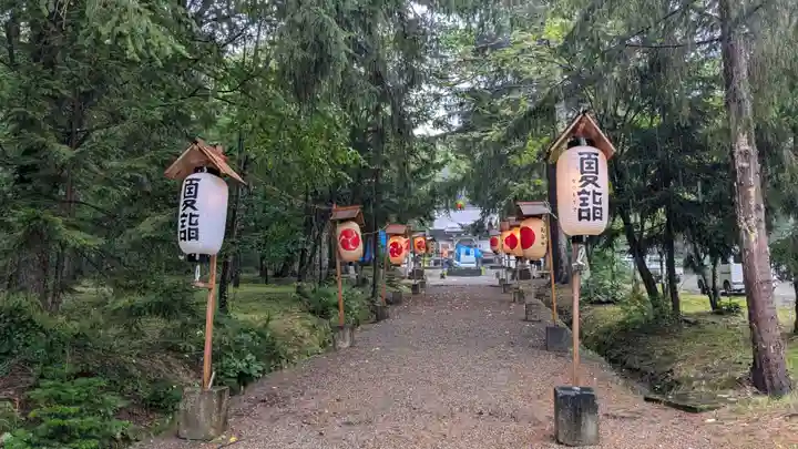 雨紛神社のお祭り