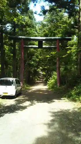 胡四王神社の鳥居