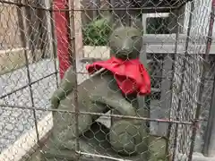 田安鎮護稲荷神社の狛犬