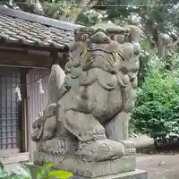 愛野温泉神社の狛犬
