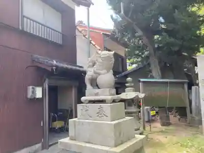 宇佐八幡神社の狛犬