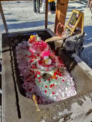 川越熊野神社の手水舎