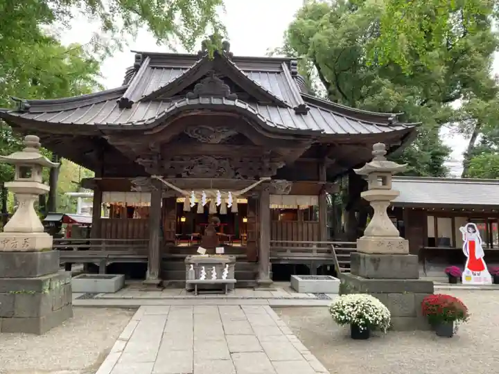田無神社の本殿・本堂