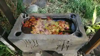 白山神社の手水舎