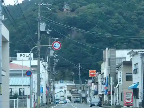 神倉神社（熊野速玉大社摂社）の周辺