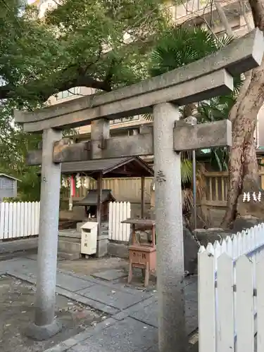 天神ノ森天満宮の鳥居