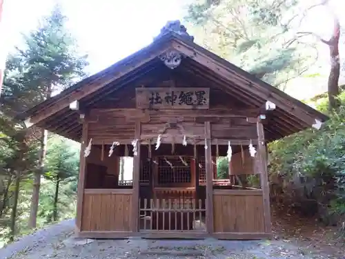 墨縄神社の本殿・本堂