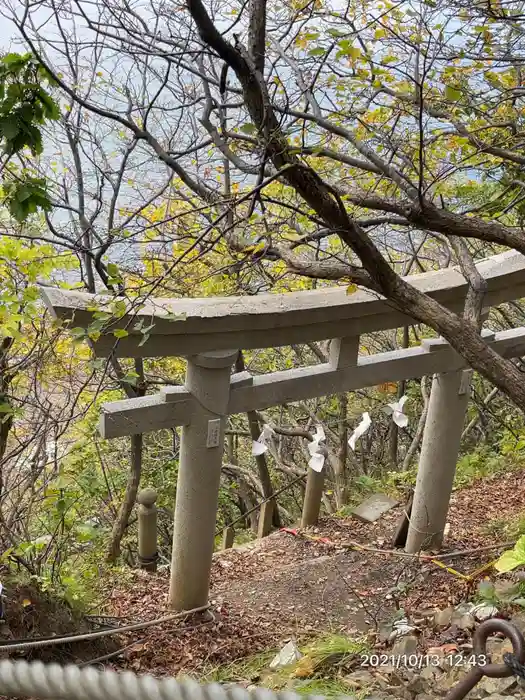 太田山神社（本殿）の鳥居