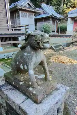 豊間諏訪神社の狛犬