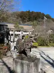 古峯神社の狛犬