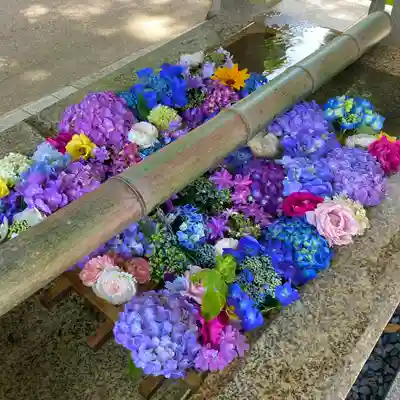 倶利迦羅不動寺山頂本堂の手水舎