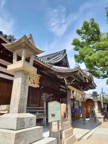 百舌鳥八幡宮の本殿