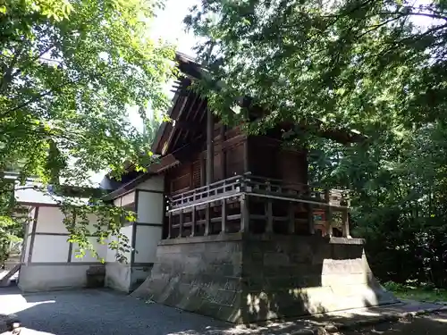 比布神社の本殿