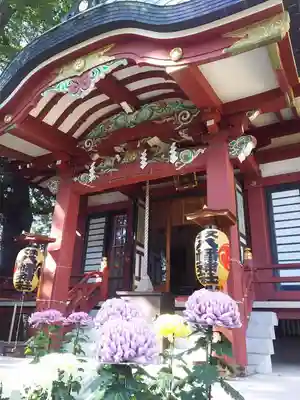 柴又八幡神社の本殿・本堂