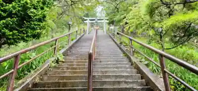 阿武隈神社の周辺