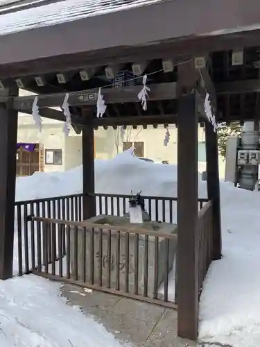 豊平神社の手水