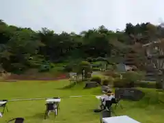 金蛇水神社の庭園