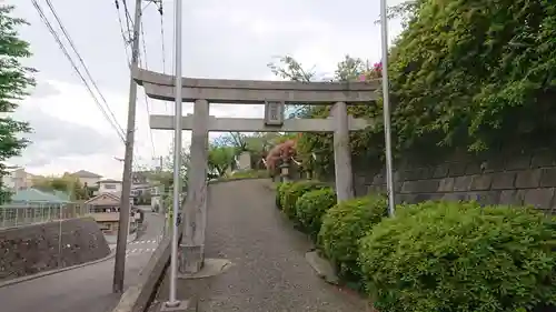 みたけ台杉山神社の鳥居