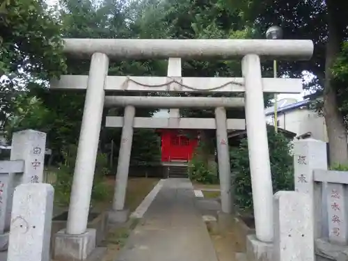 三谷稲荷神社の鳥居