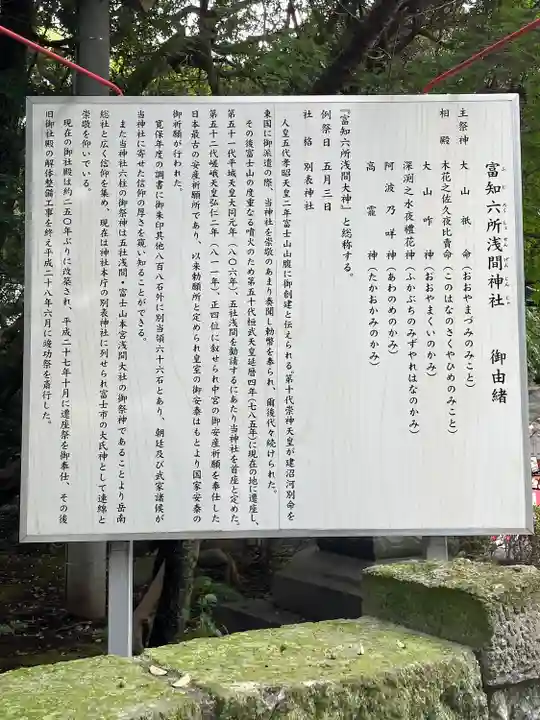 富知六所浅間神社(静岡県)