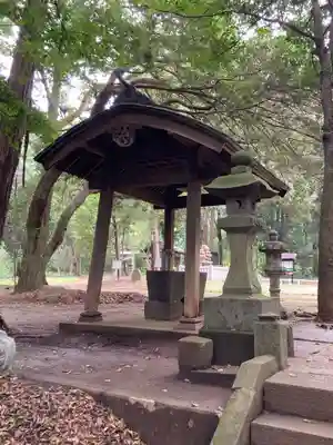 鳩峯八幡神社の手水舎