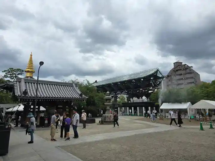 一心寺の庭園