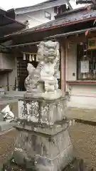 二柱神社の狛犬