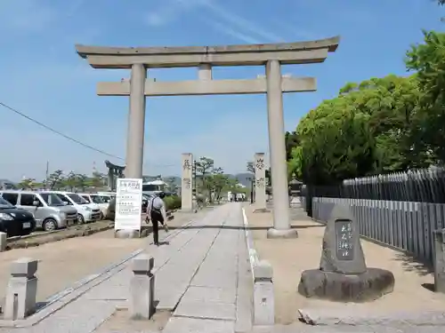 赤穂大石神社の鳥居