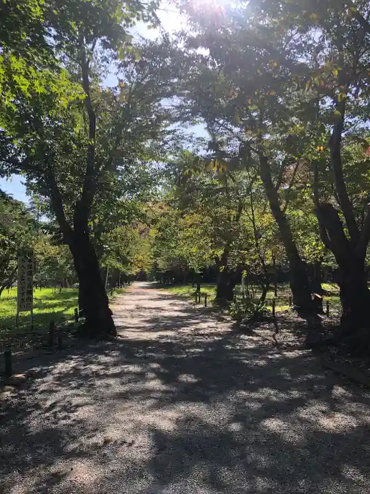 北海道神宮の庭園