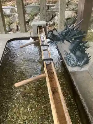 尾張冨士大宮浅間神社の手水舎