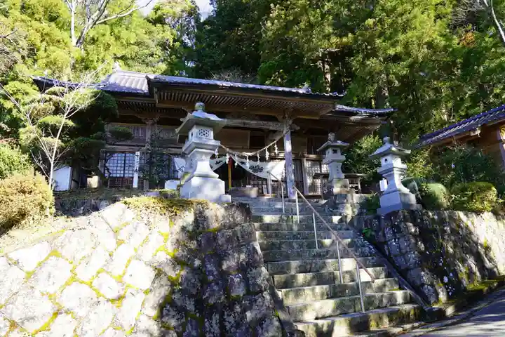 木幡山隠津島神社(二本松市)の本殿・本堂