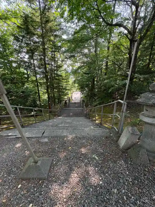 足寄神社の景色