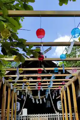 好間熊野神社の景色