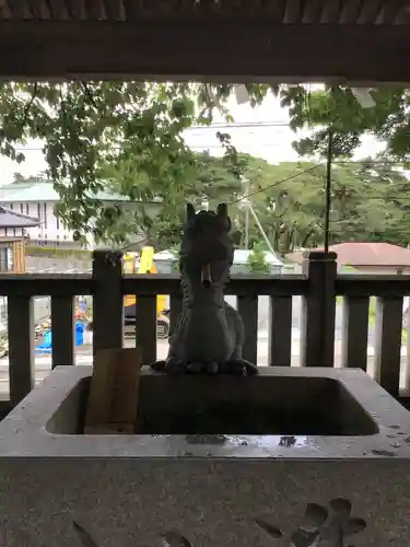 大甕神社の手水舎