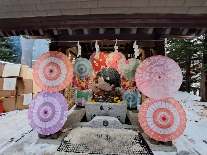 札幌諏訪神社の手水舎