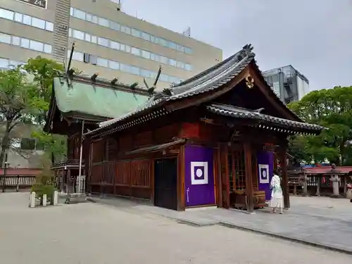 警固神社の本殿・本堂