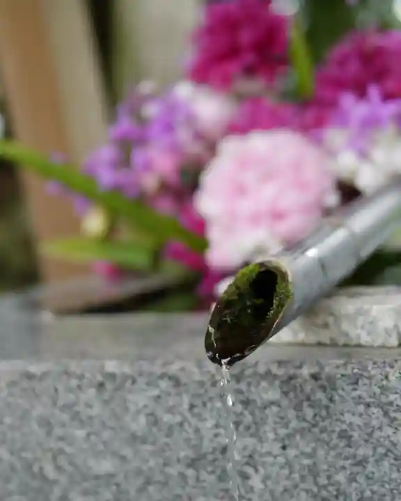 高司神社〜むすびの神の鎮まる社〜の手水舎