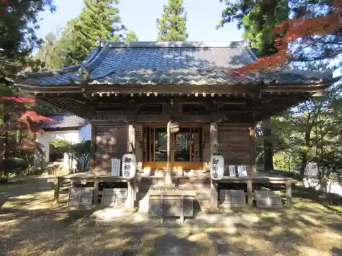 篠葉沢稲荷神社の本殿・本堂