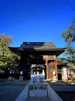 諏訪神社の山門・神門