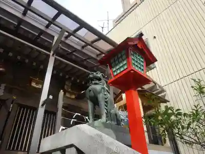 十番稲荷神社の狛犬