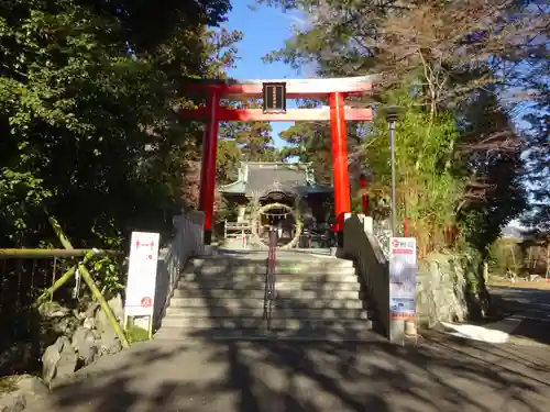 白笹稲荷神社の鳥居