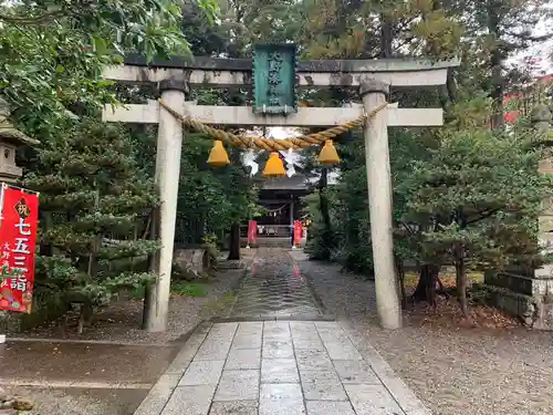 大野湊神社の鳥居