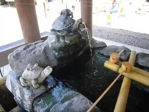 櫻木神社の手水舎
