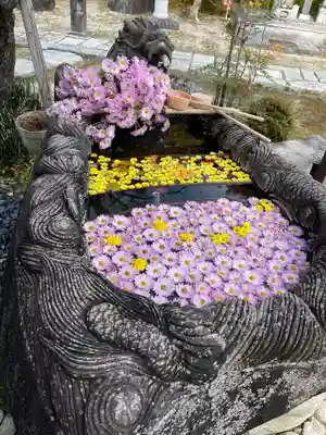 信濃比叡廣拯院の手水舎