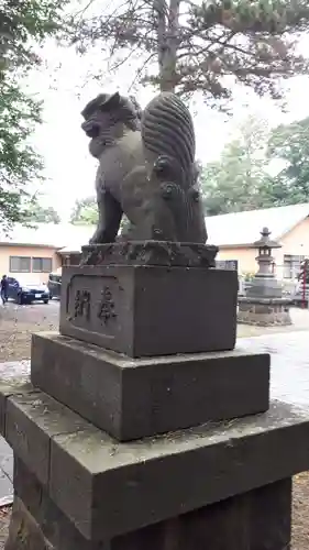 上富良野神社の狛犬