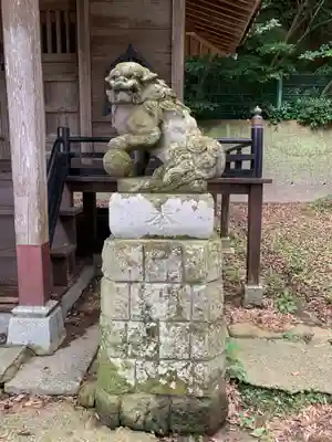 五十瀬神社の狛犬